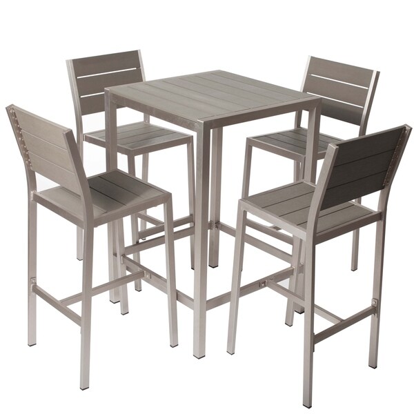 Gulick Grey Aluminum Table by Havenside Home