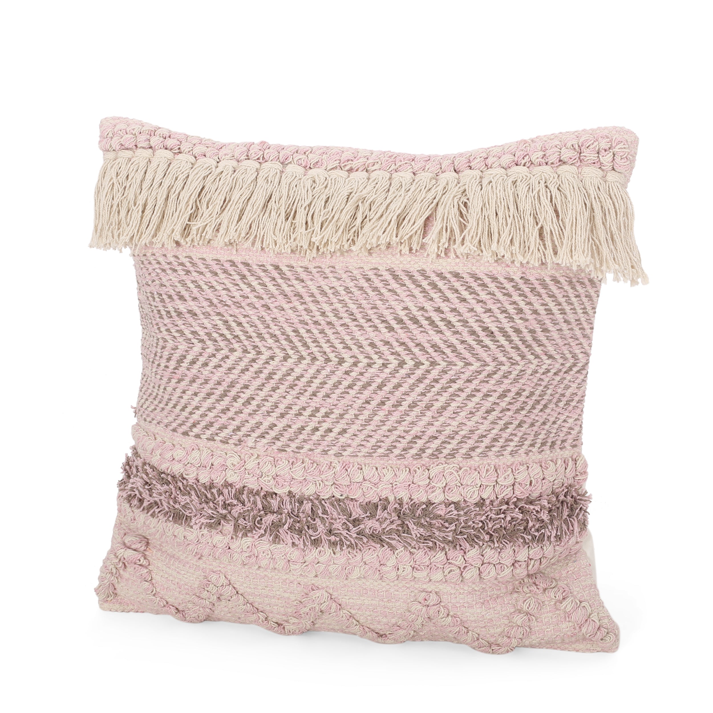 Sakina Hand-Loomed Boho Pillow Cover