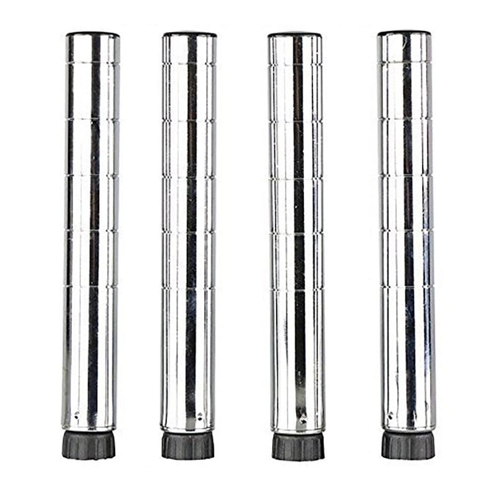 96 Inches High Chrome Wire Shelving Posts | Pack of 4 Posts | NSF Commercial Heavy Duty