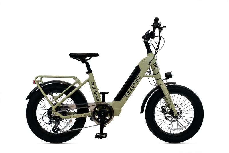 Magnum Pathfinder 36-Volt， 350W Electric Bike - Sand Tan