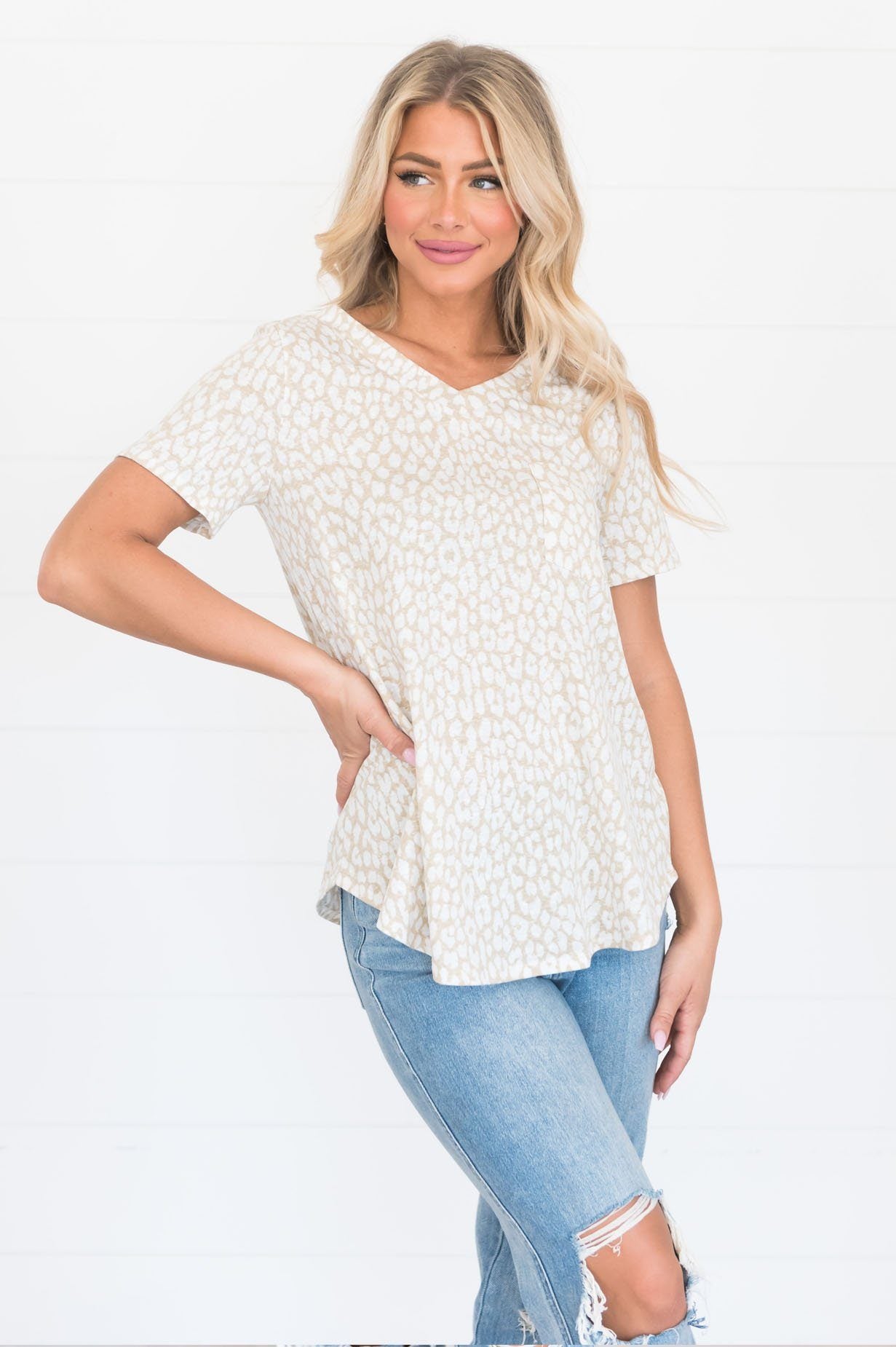 Forever Free Modest Top