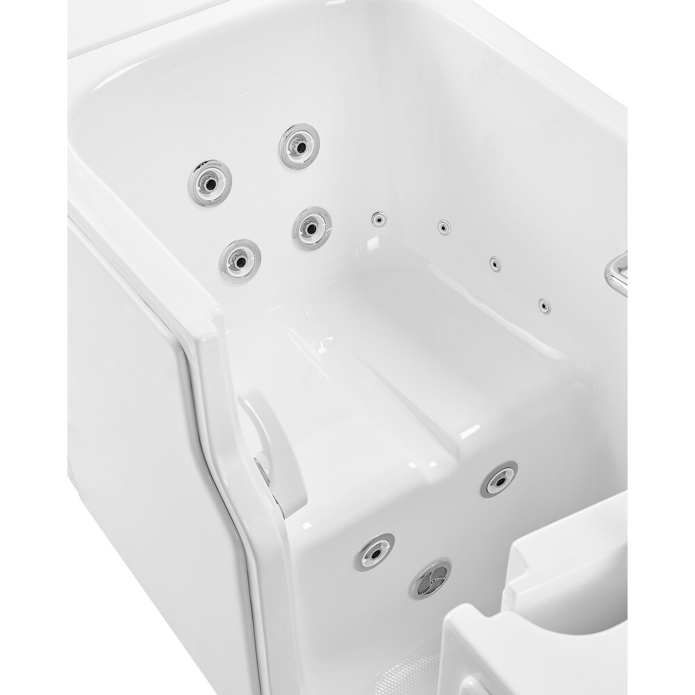 Ella Standard Acrylic Hydro Massage Walk in Tub 30\