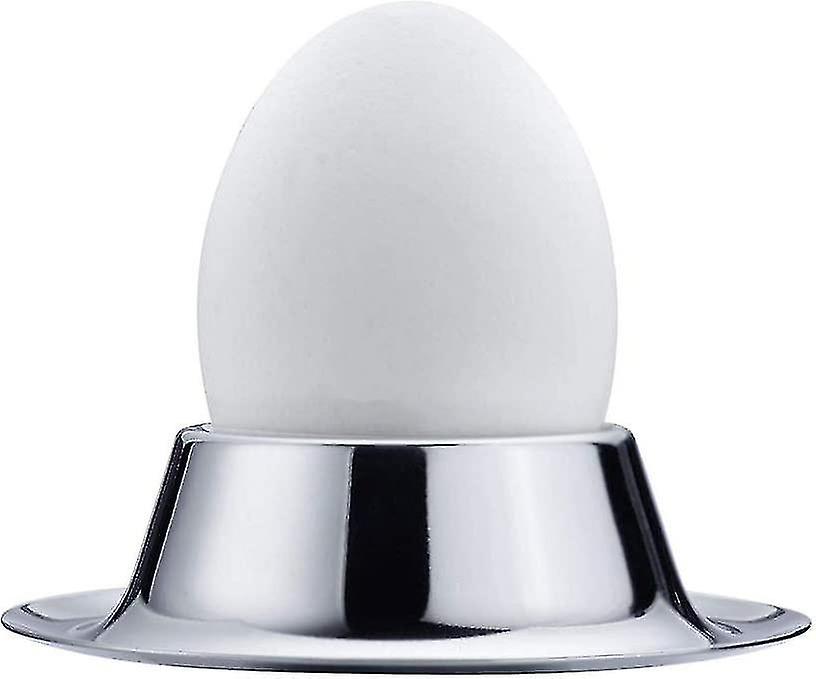 Stainless Steel Egg Cup Egg Holder Set Of 6 Egg Cup Set Polished Stackable