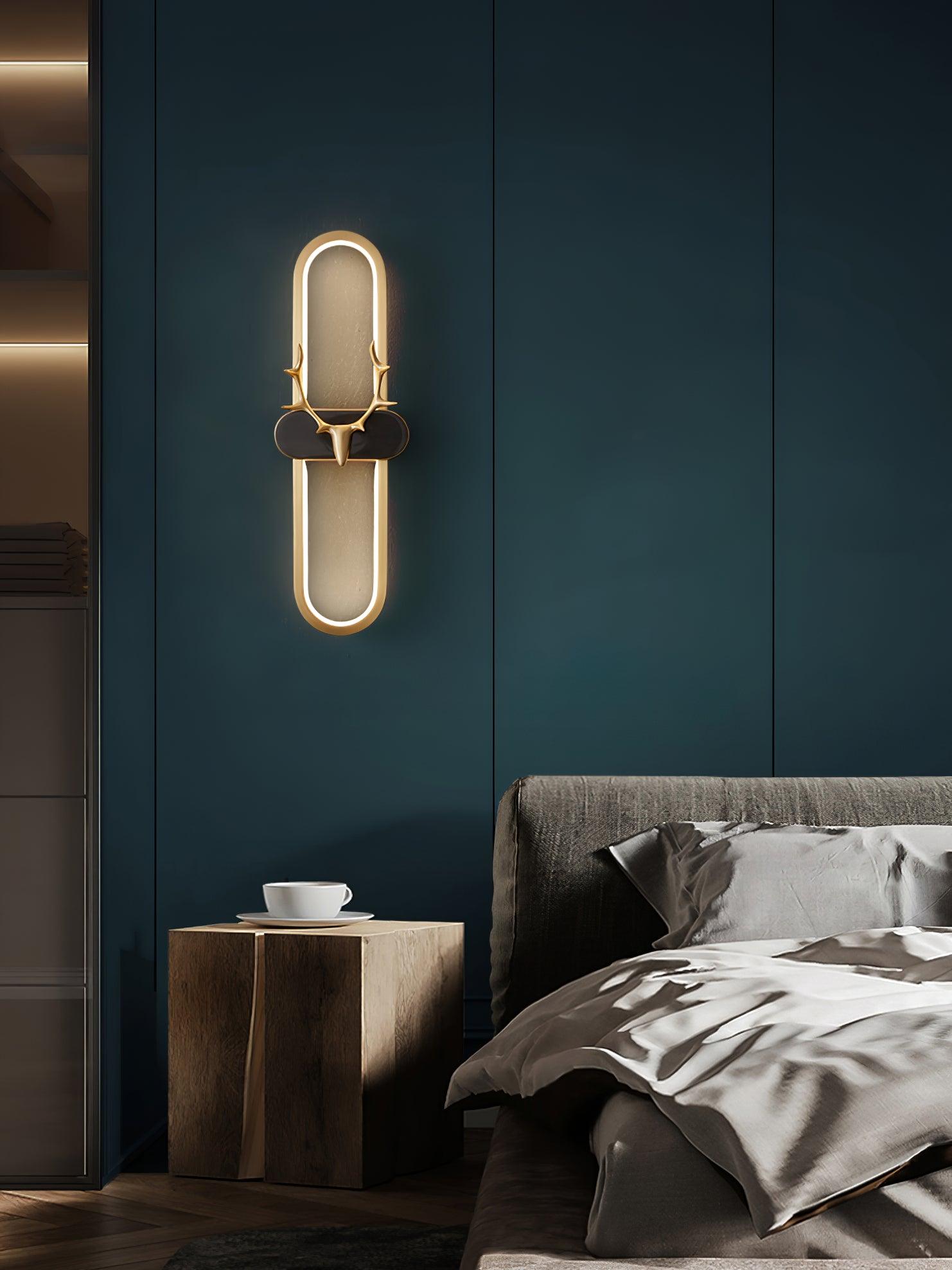 Antlers Halo Wall Lamp