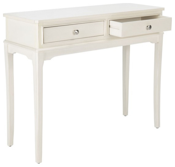 Opal 2Drw Console Table Safavieh   Transitional   Console Tables   by Safavieh  Houzz