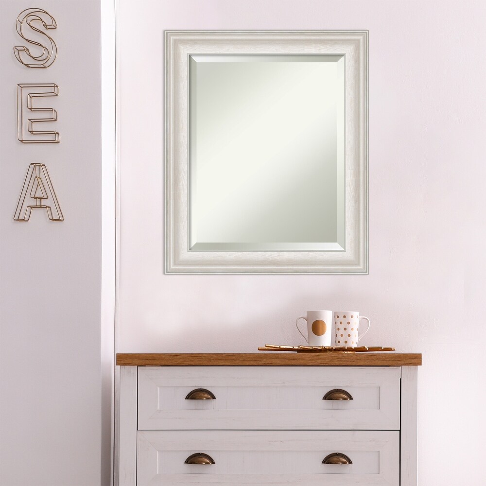 Beveled Wall Mirror   Trio Oil Rubbed Bronze Frame