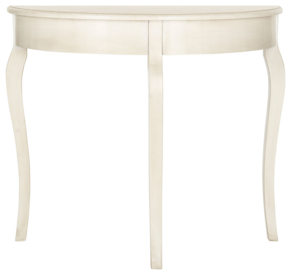 Thelma Console Whitewash   Transitional   Console Tables   by V.S.D Furniture  Houzz