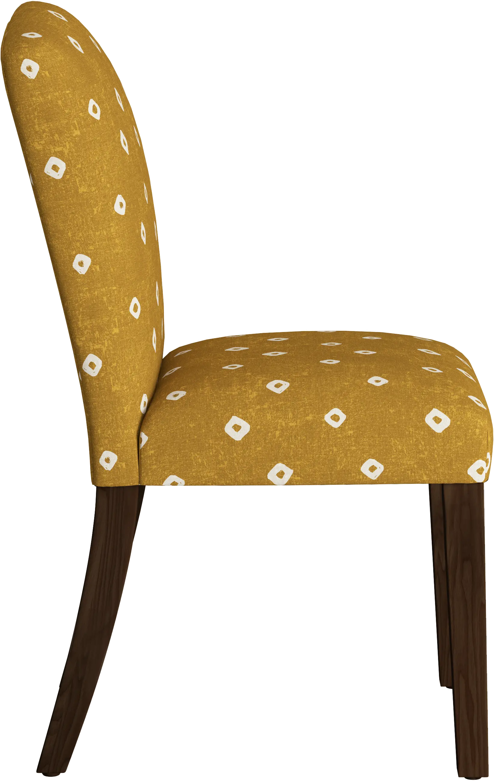 Nora Ochre Dining Chair - Skyline Furniture