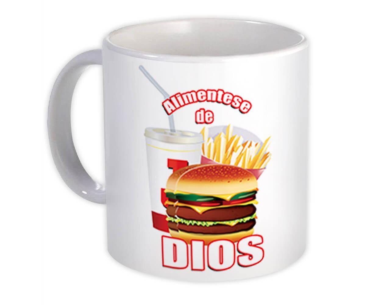 Gift Mug: Alimentese De Dios Spanish