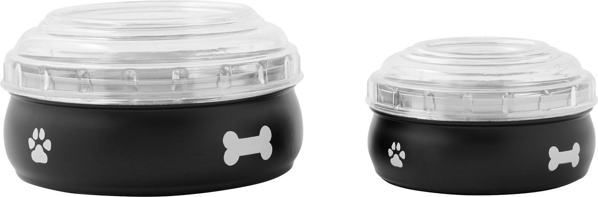 Frisco Travel Non-skid Stainless Steel Dog and Cat Bowl