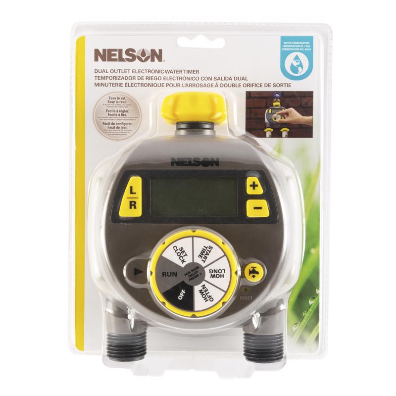 NELSON WTR TIMER 2OUTLET