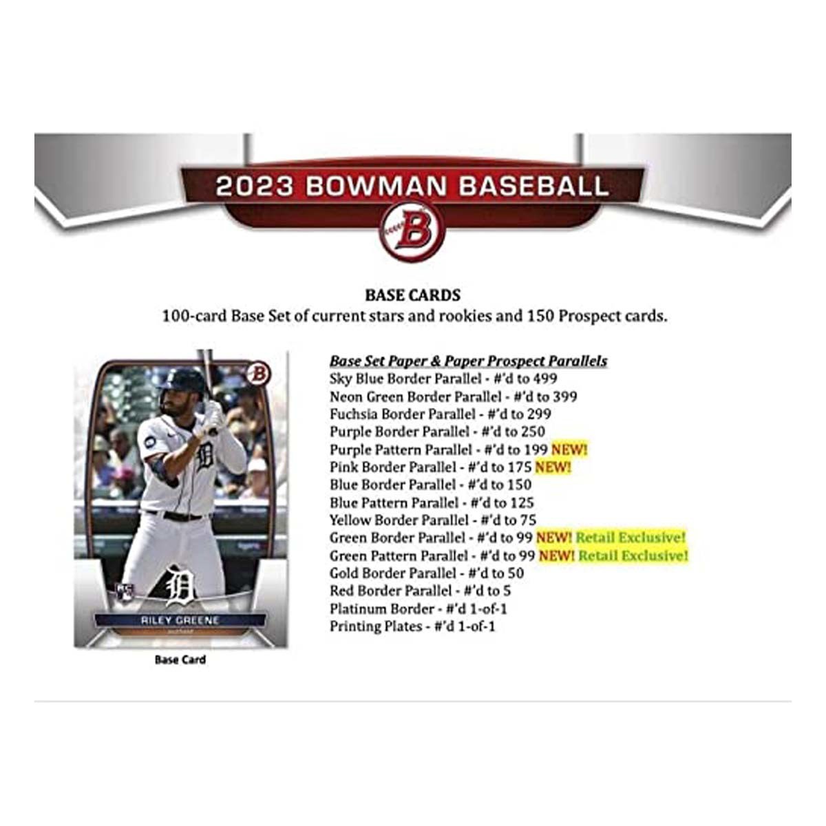 2023 Topps Bowman MLB Baseball Trading Cards Blaster Box