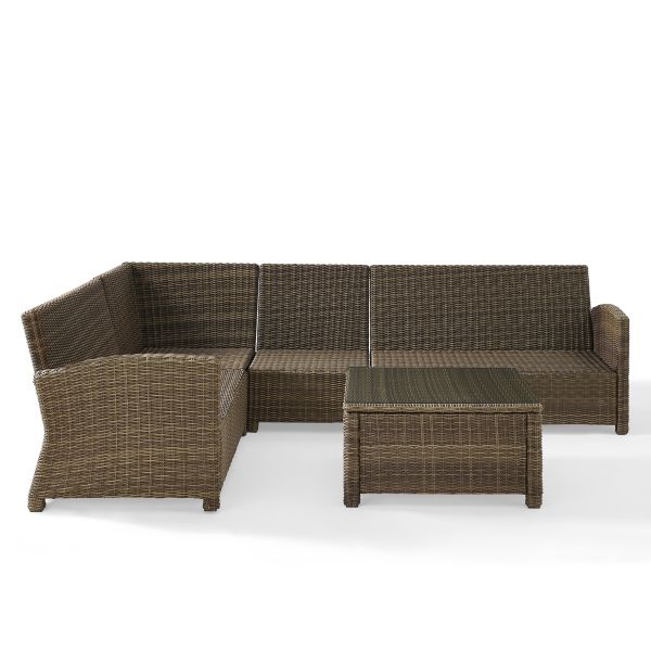 Bradenton 5Pc Outdoor Sectional Set - Sunbrella