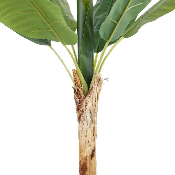 SAFAVIEH Faux Banana Leaf 40inch Potted Tree