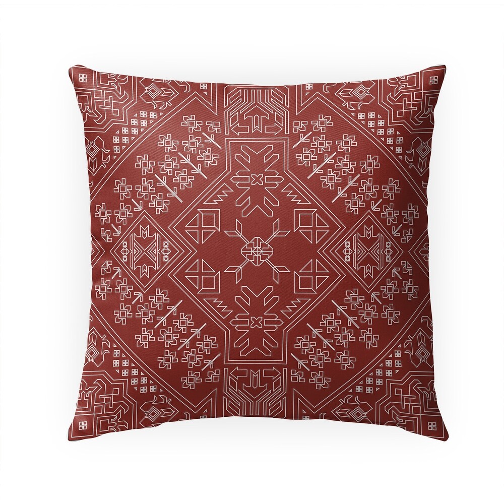 BAYBAR TERRACOTTA IndoorOutdoor Pillow By Kavka Designs