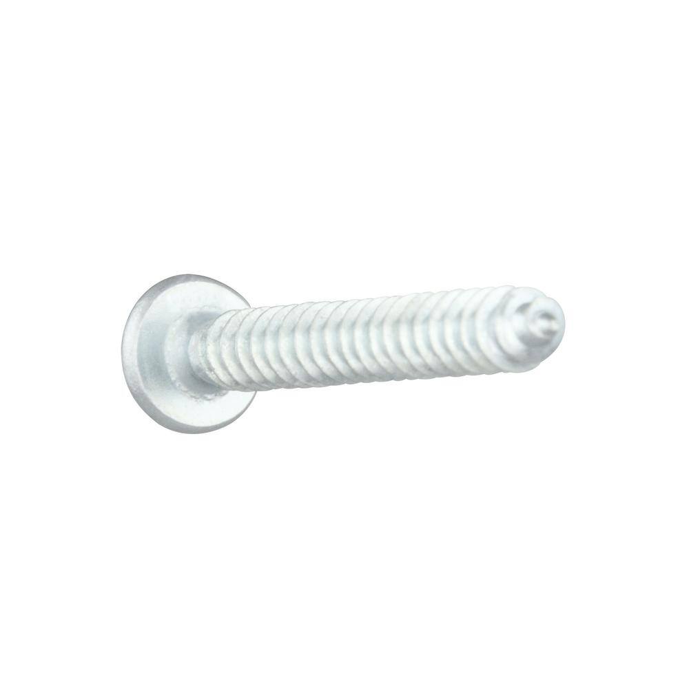 Everbilt #8 x 1 in. Zinc Plated Phillips Pan Head Sheet Metal Screw (100-Pack) 823352