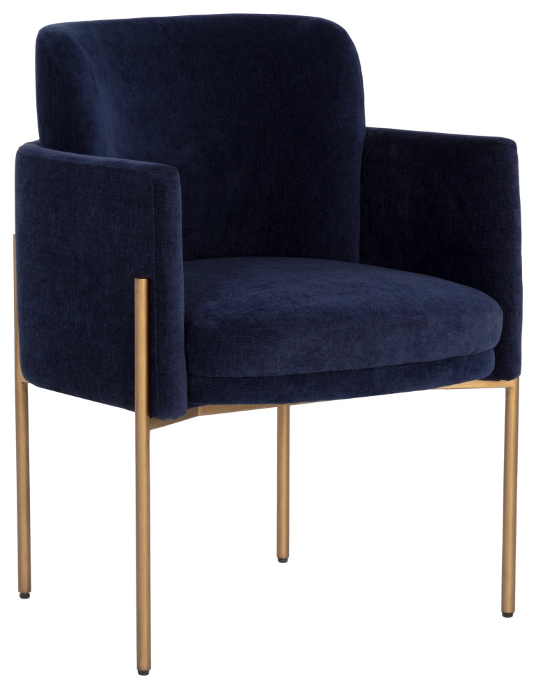 Richie Dining Armchair   Midcentury   Dining Chairs   by Sunpan Modern Home  Houzz