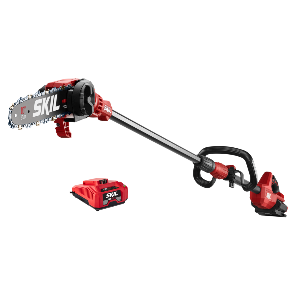 SKIL PWRCORE 40V 10 Pole Saw with Battery and Charger Kit ;