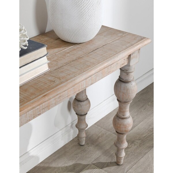 Blair Natural Beige Console Table by Kosas Home