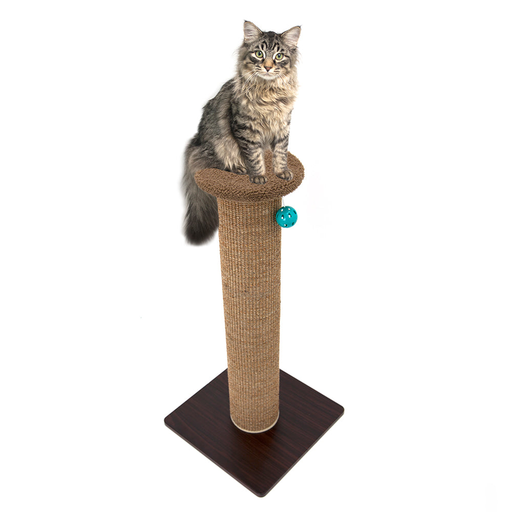 Kitty City Premium Woven Sisal Scratching Post Perch