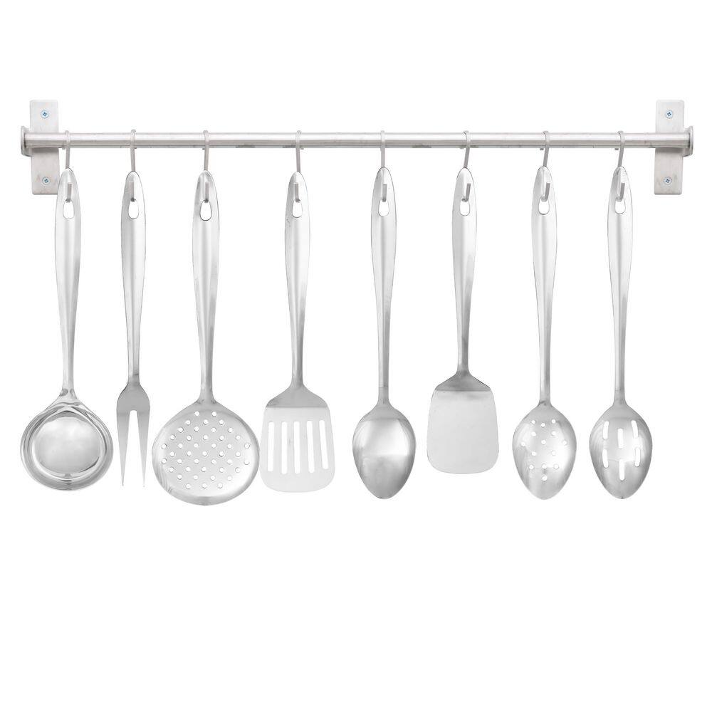 LEXI HOME 8 Piece Multi-Purpose Stainless Steel Kitchen Tool Set MW4608