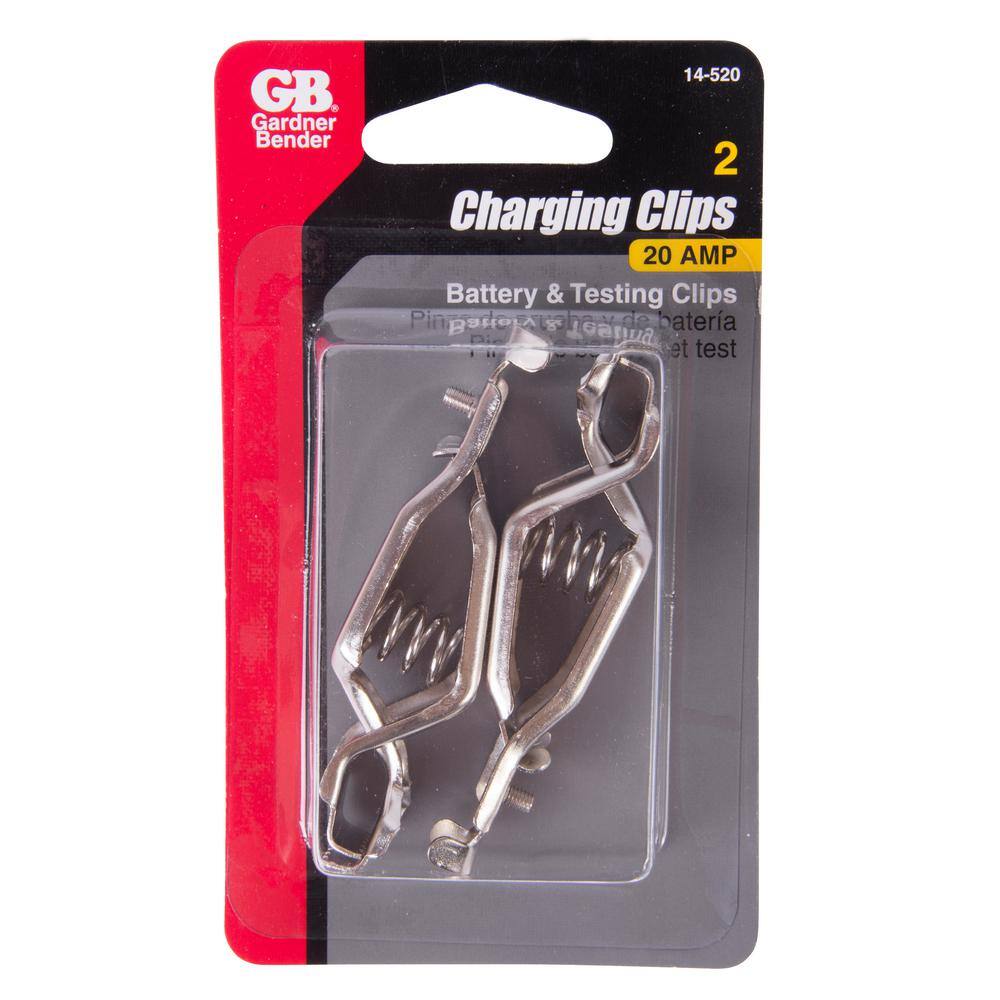 Gardner Bender 20 Amp Battery Charging Clip (Case of 10) 14-520