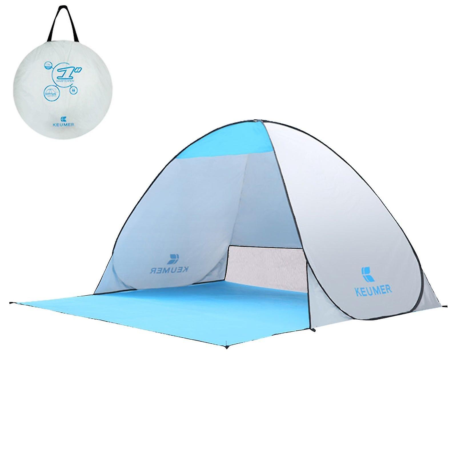 Naiwang Automatic Instant Pop-up Beach Tent Camping Tent Anti Uv Sun Shelter Cabana For Camping Fishing Hiking Picnic