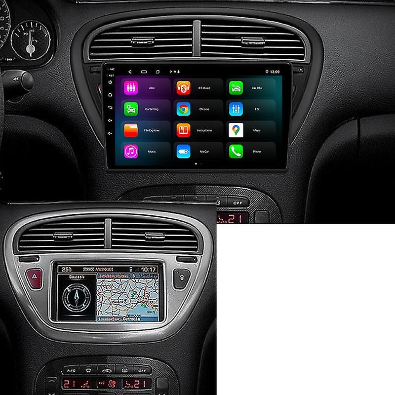 Android 2 Din Car Multimedia Player For Peugeot 607 2004 - 2010 Head Unit Stereo GPS Navigation WIFI