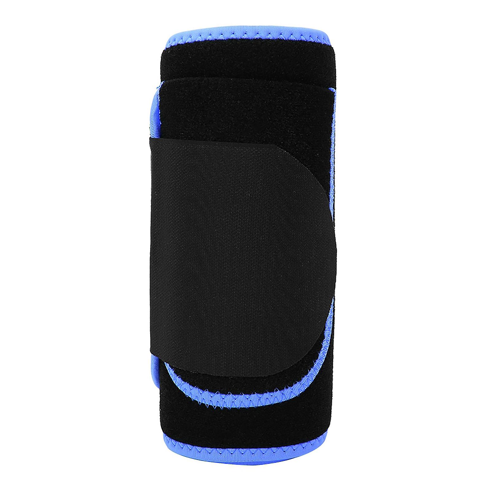 Breathable Waist Support Protector Running Sports Fitness Belt Waist Trainer(royalblue L)