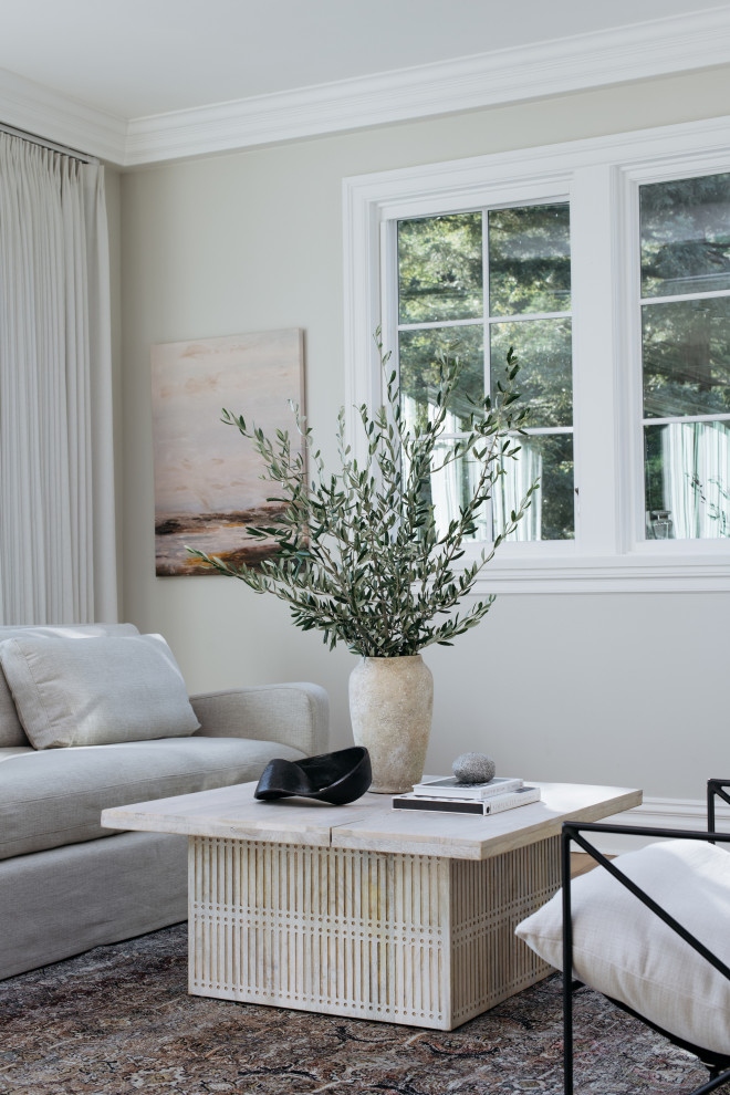 Sarah Storage Cocktail Table in Brushed Ivory Finish   Farmhouse   Coffee Tables   by Moti  Houzz