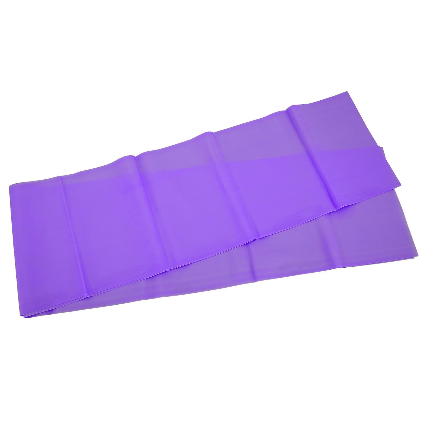 70.87in Sports Resistance Bands Flexibility Yoga Elastic Exercise Bands For Fitness Physical Therapy Purple