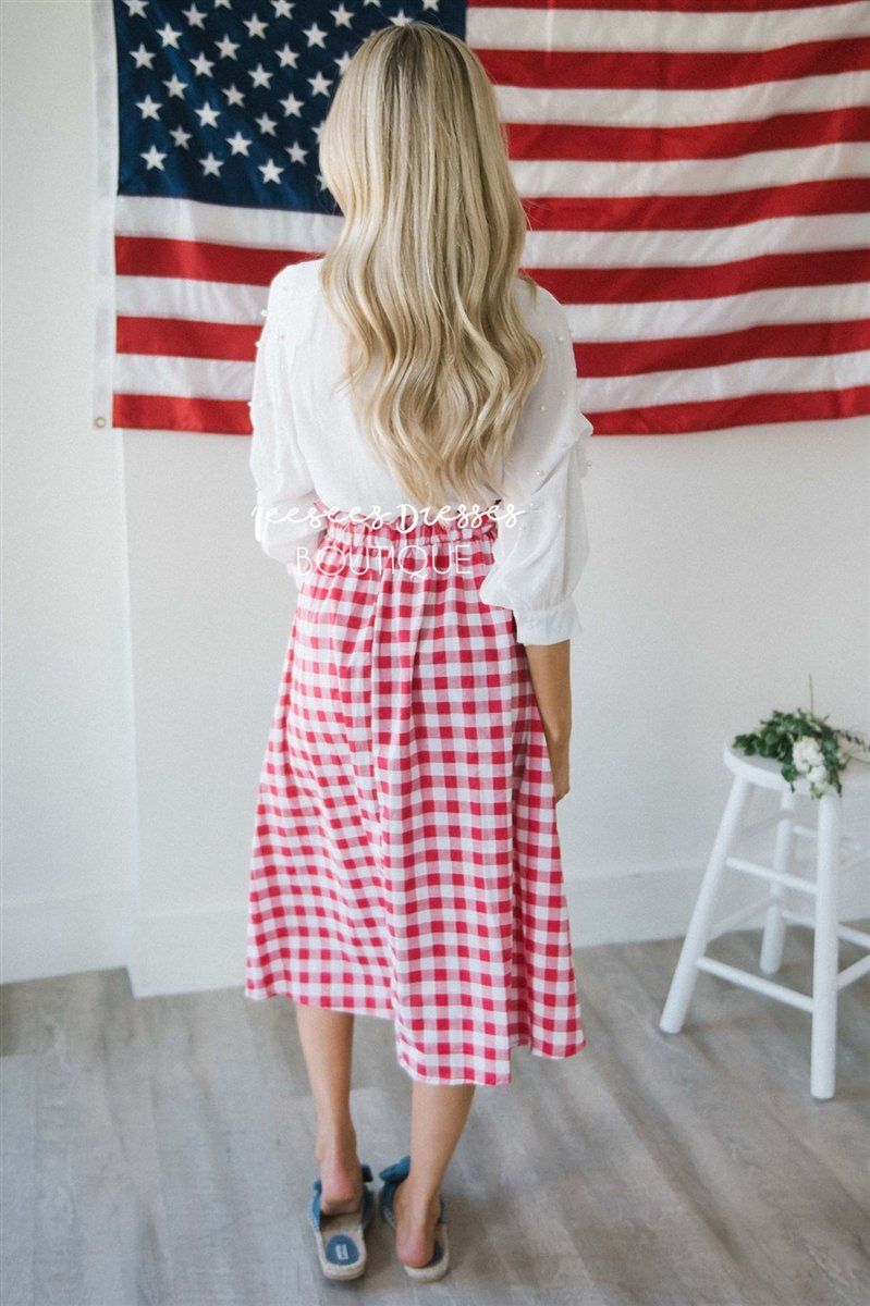 Ivory Chiffon Pearl Sleeve Blouse