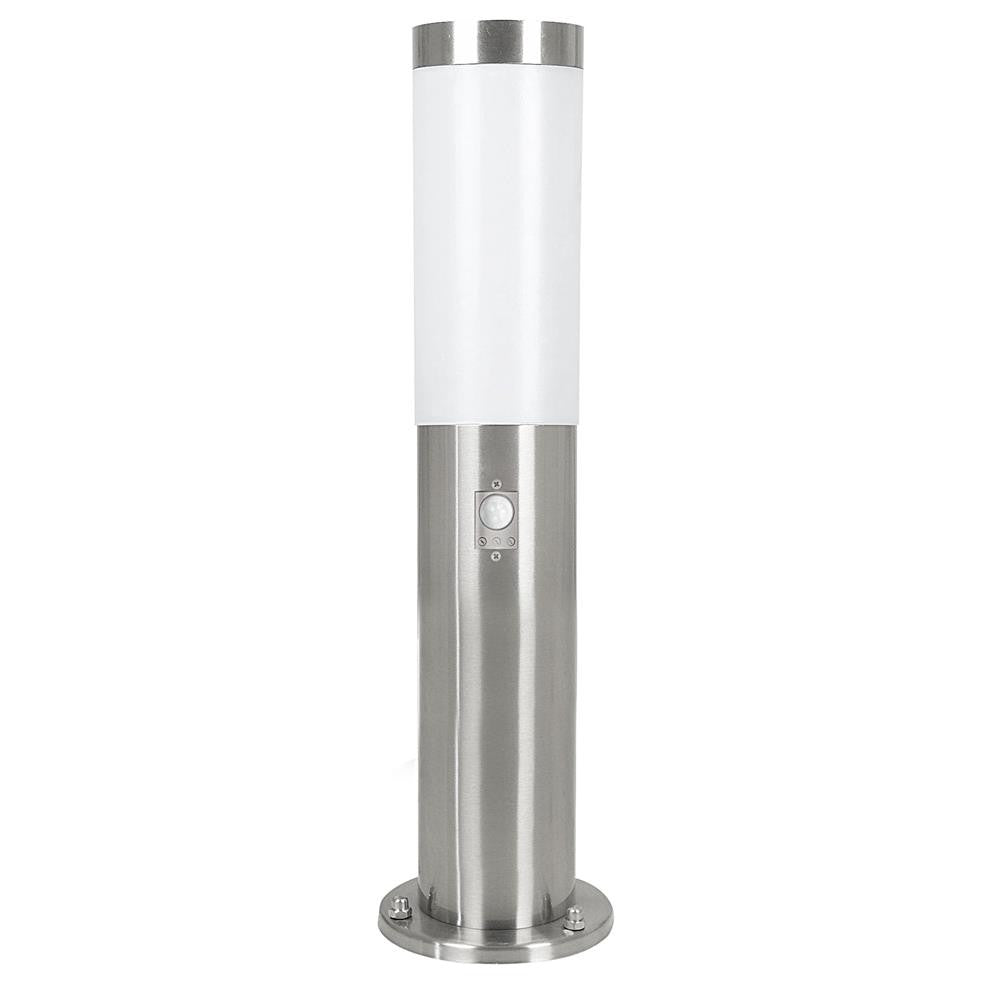 Eglo 83279 Helsinki Stainless Steel Modern Outdoor Post Light with Sensor 450mm