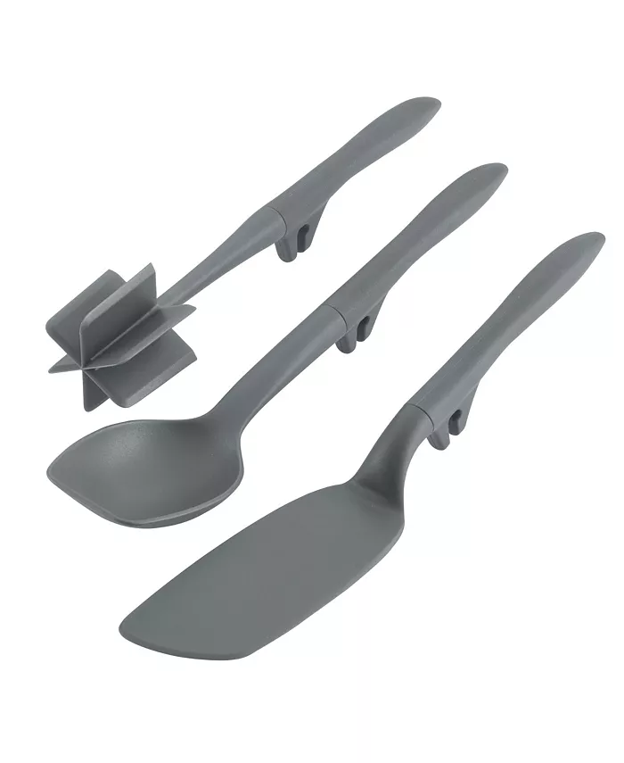 Rachael Ray Tools and Gadgets Lazy Chop and Stir， Flexi Turner， and Scraping Spoon Set