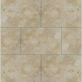 MSI Riviera 24 in. x 16 in. x 1.18 in. RectangleTumbled Travertine Paver Tile (2.67 sq. ft.) LPAVTRIV1624T