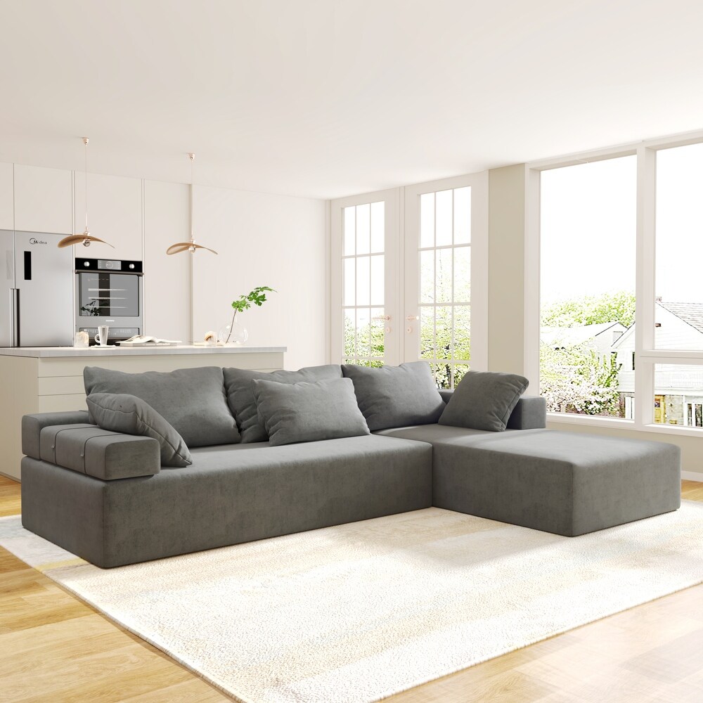 Modern Upholstered Sofa Set Modular 108\