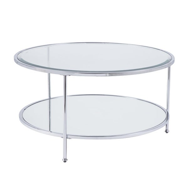 Rambix Glam Cocktail Table， Chrome