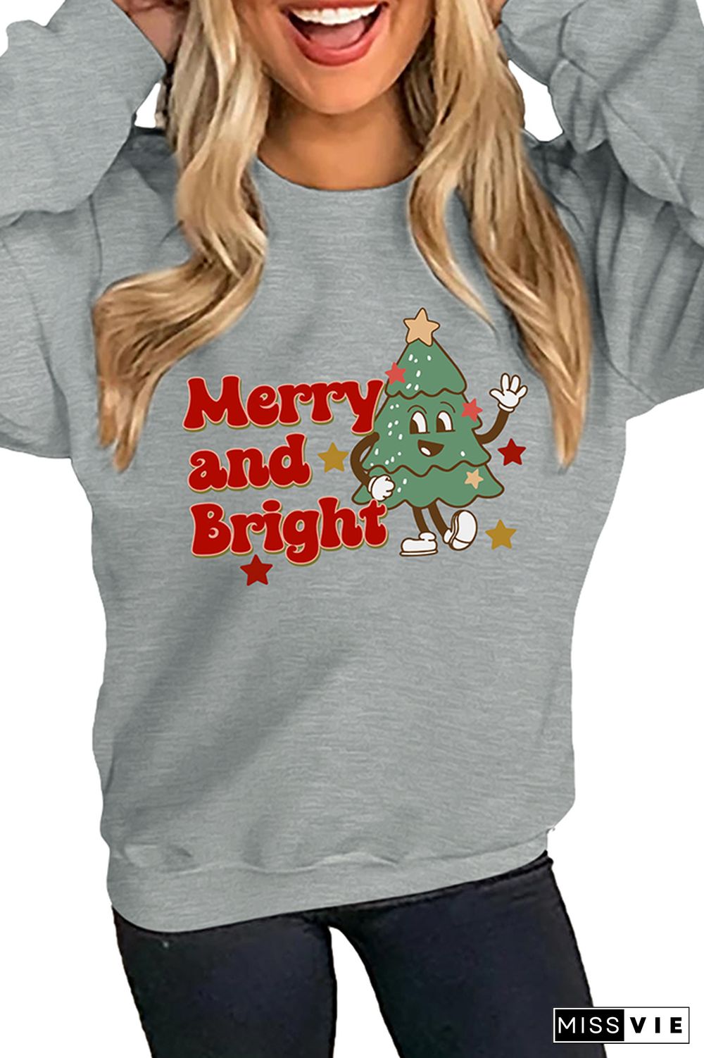 Merry and Bright Sweatshirt Wholesale