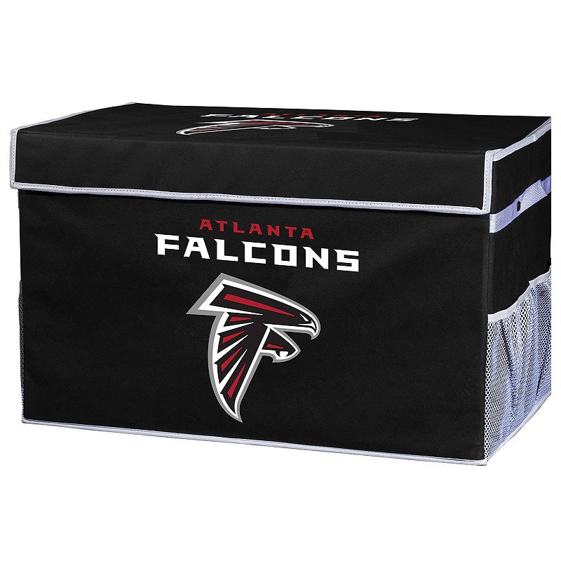 Franklin Sports Atlanta Falcons Small Collapsible Footlocker Storage Bin