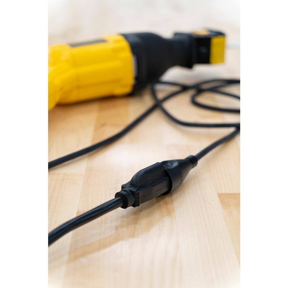 Bergen Industries 25 ft. 143 SJTOW 15 Amp125-Volt All Weather Farm and Shop Extension Cord in Black SC25143OR