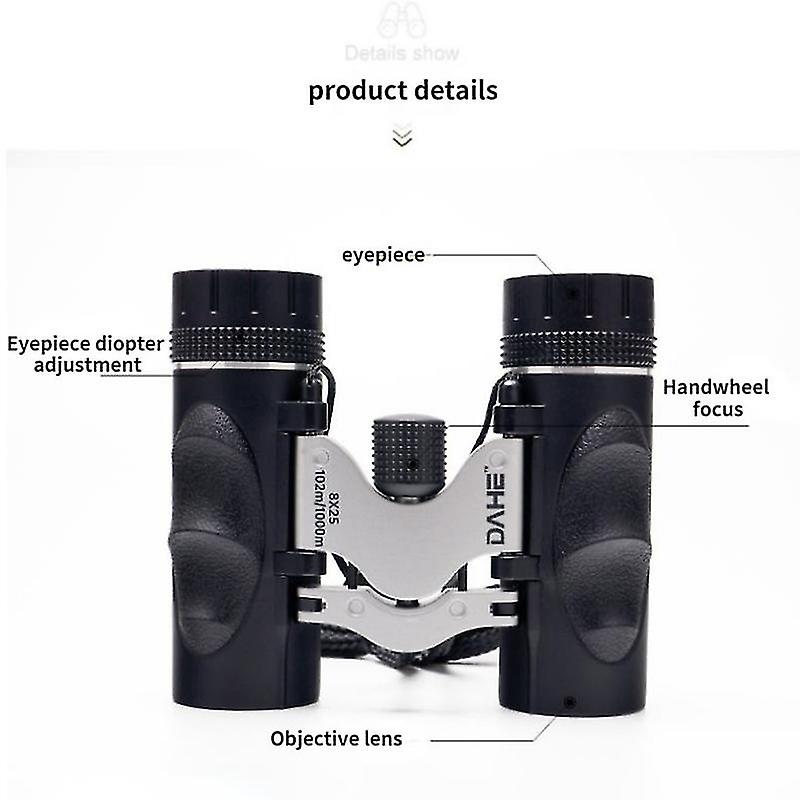 825 Binoculars Hd High Magnification Ultra Long Distance Low Light Night Vision Telescope Suitable For Outdoor Travel Camping