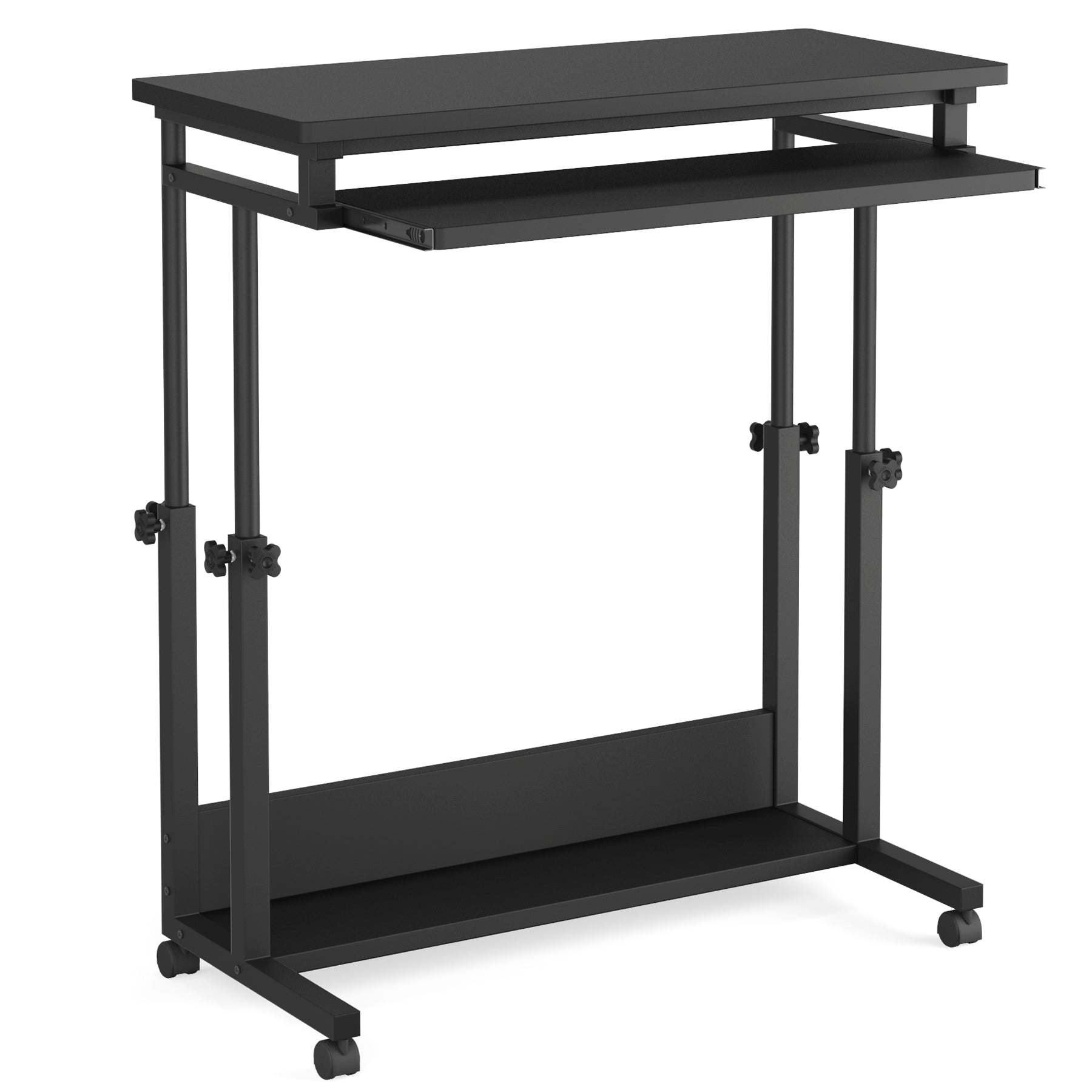 Height Adjustable Desk, Rolling Standing Desk Portable Desk