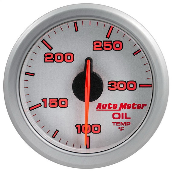 Auto Meter 9140 UL Airdrive Oil Temp Silver