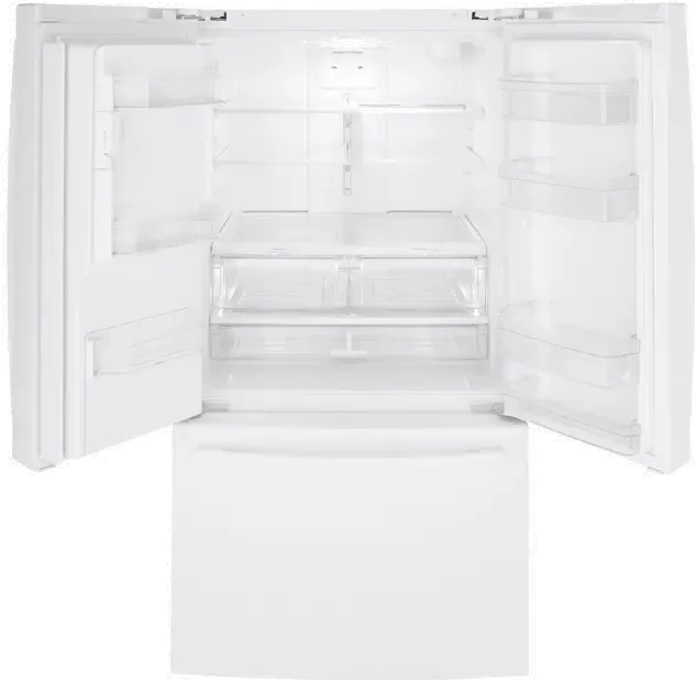 GE 25.6 cu ft French Door Refrigerator - White