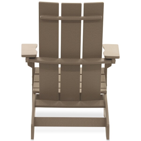 Hawkesbury Recycled Plastic Modern Adirondack Chair by Havenside Home