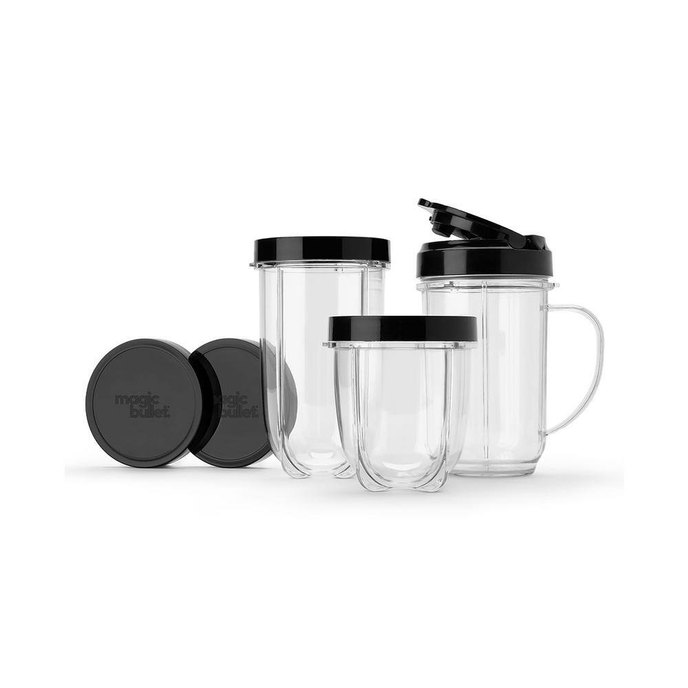 Magic Bullet 20 oz. 2-Speed Black Blender 11-Piece Set MBR1101AK