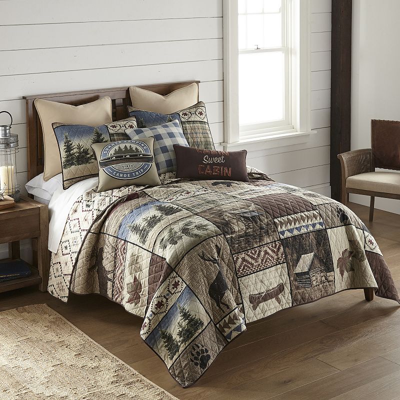 Donna Sharp Mountain Stream Quilt Set with Shams