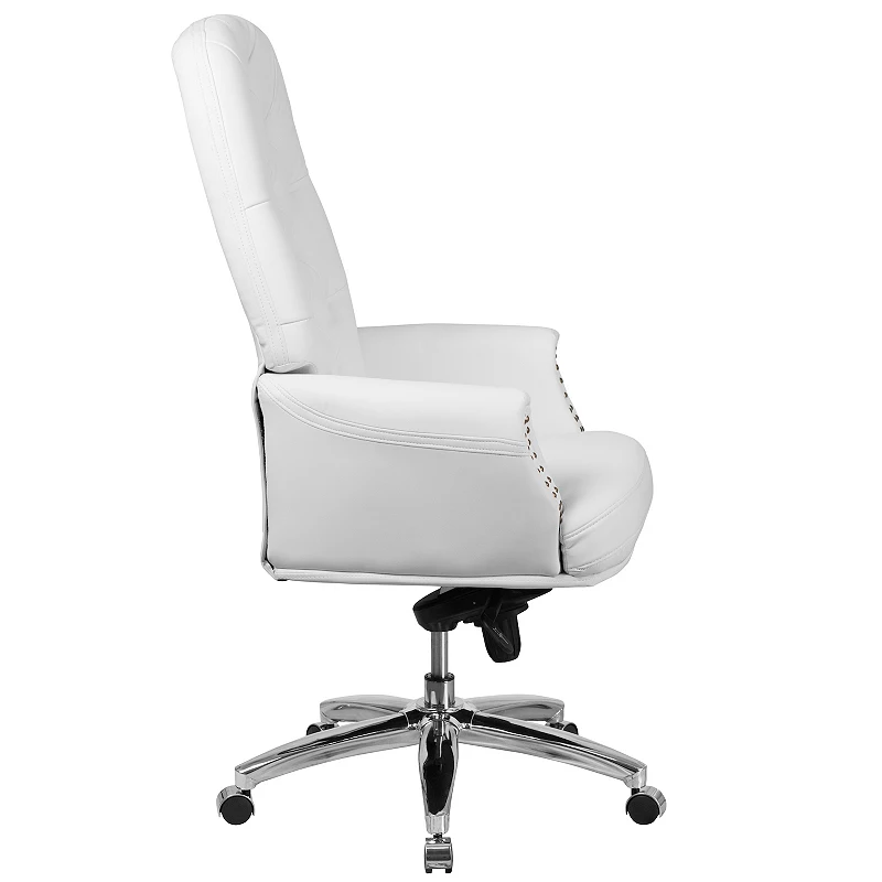 Flash Furniture Hansel High Back LeatherSoft Multifunction Swivel Office Chair