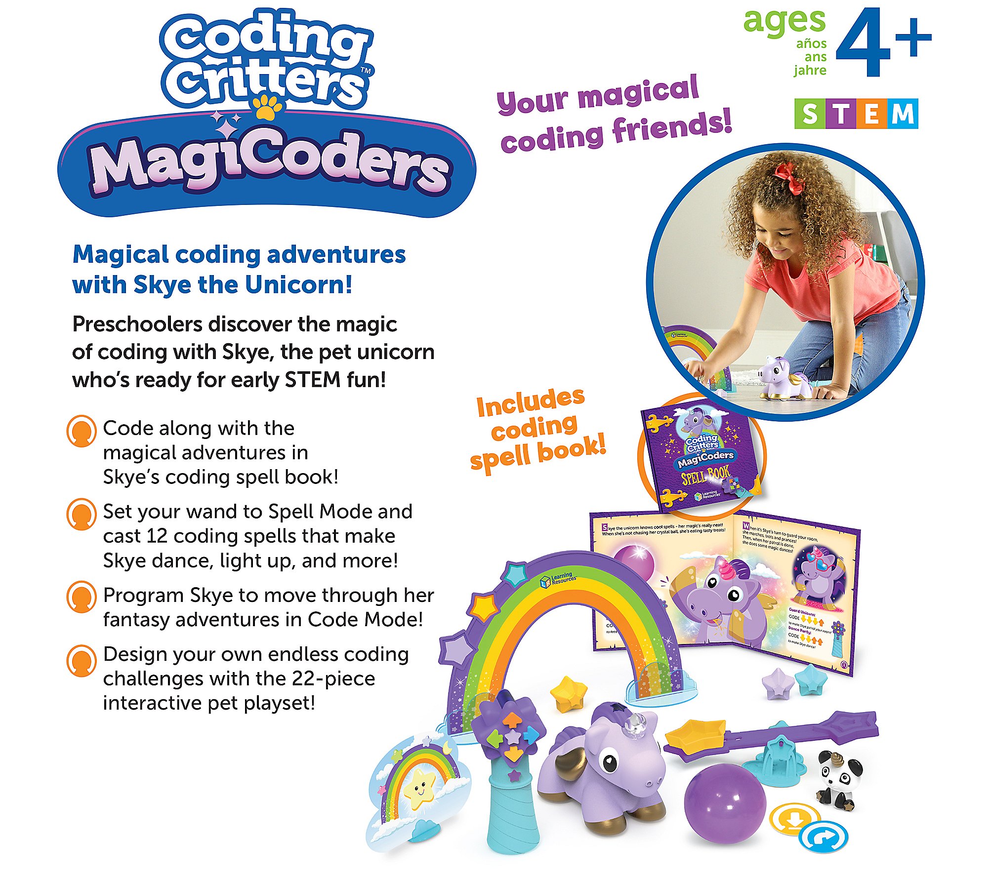 Learning Resources Coding Critters MagiCoders Toy Set