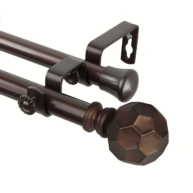 Rod Desyne Christiano 13/16 Double Curtain Rod